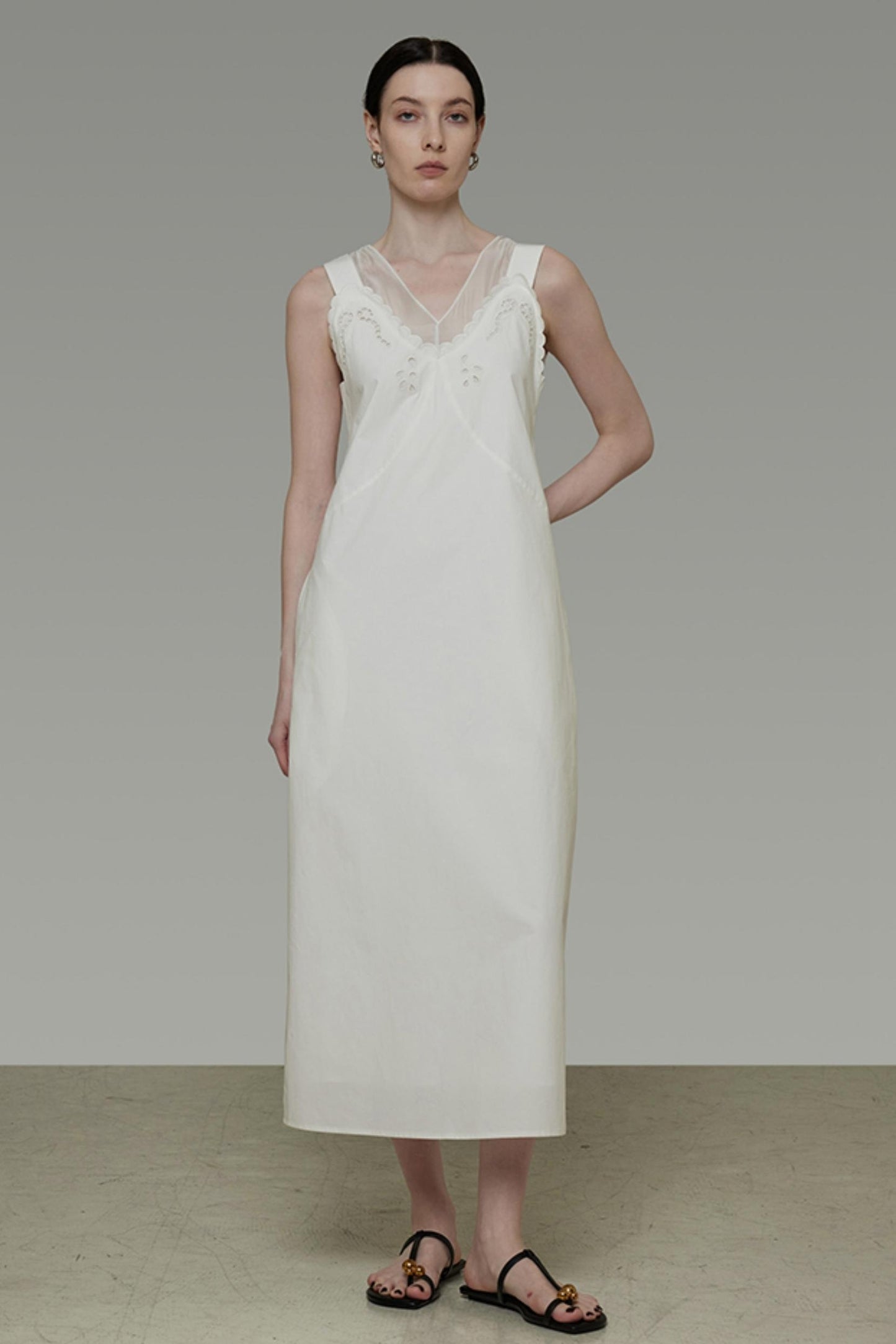 Hollow Embroidery Dress