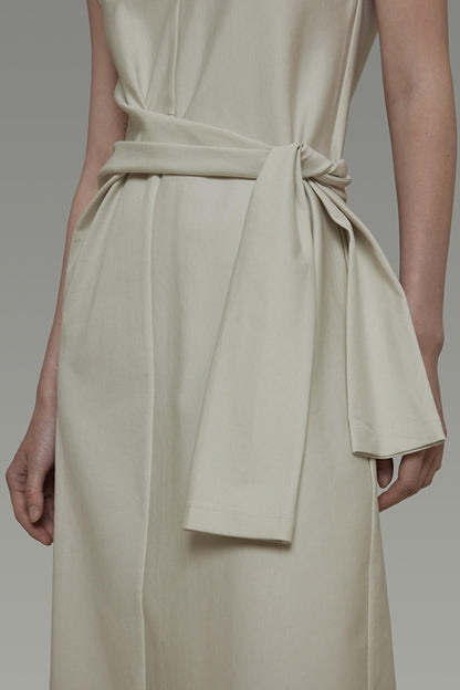 Summer Asymmetric Tie Dress