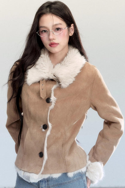 Winter Korean Fur Plush Jacket