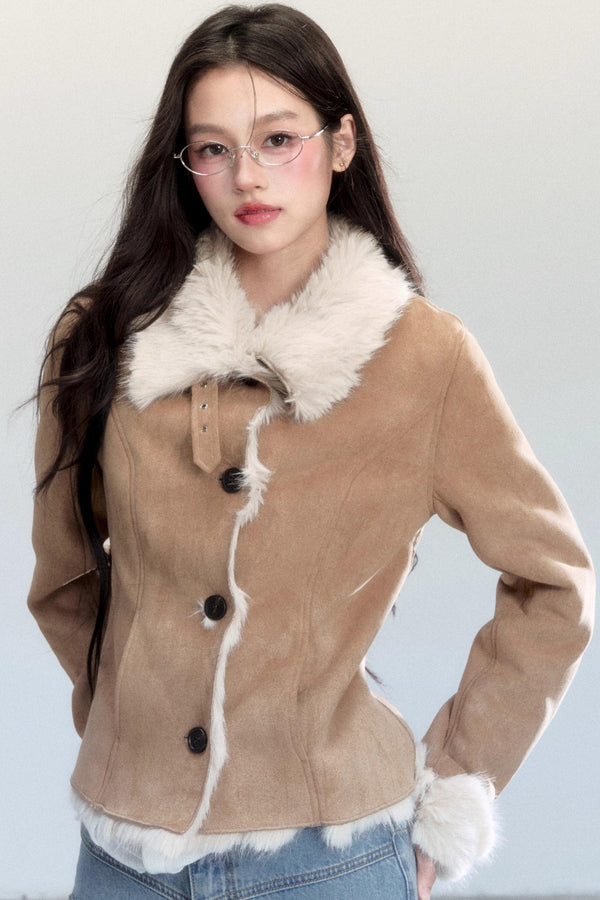 Winter Korean Fur Plush Jacket