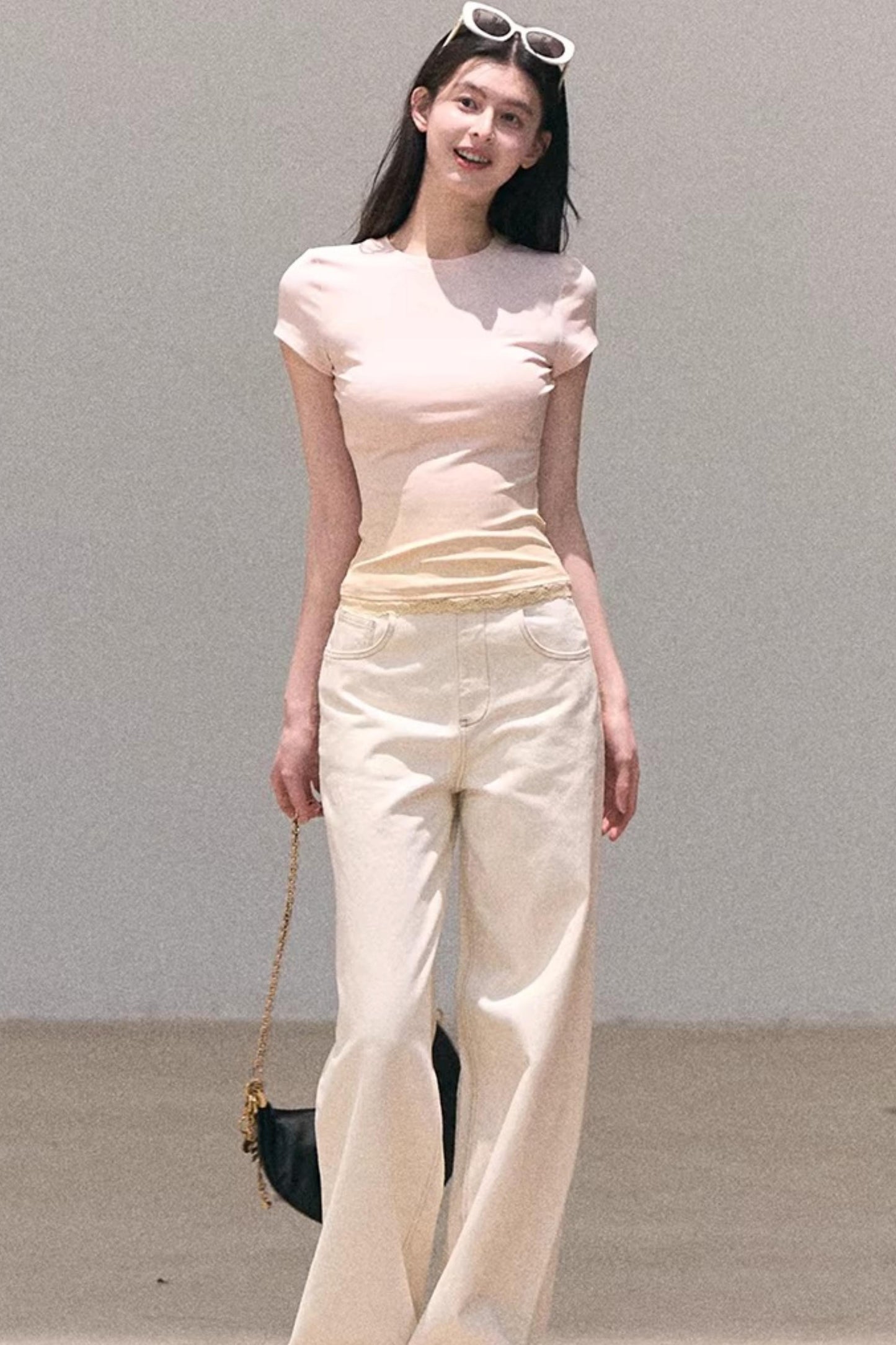 Melody Gradient Lace Top