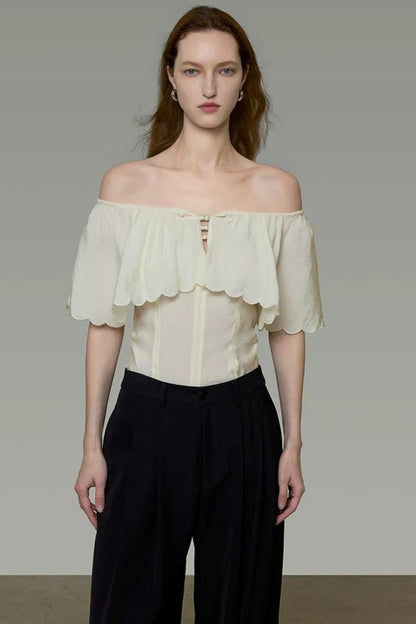 One-Shoulder Elegant Top
