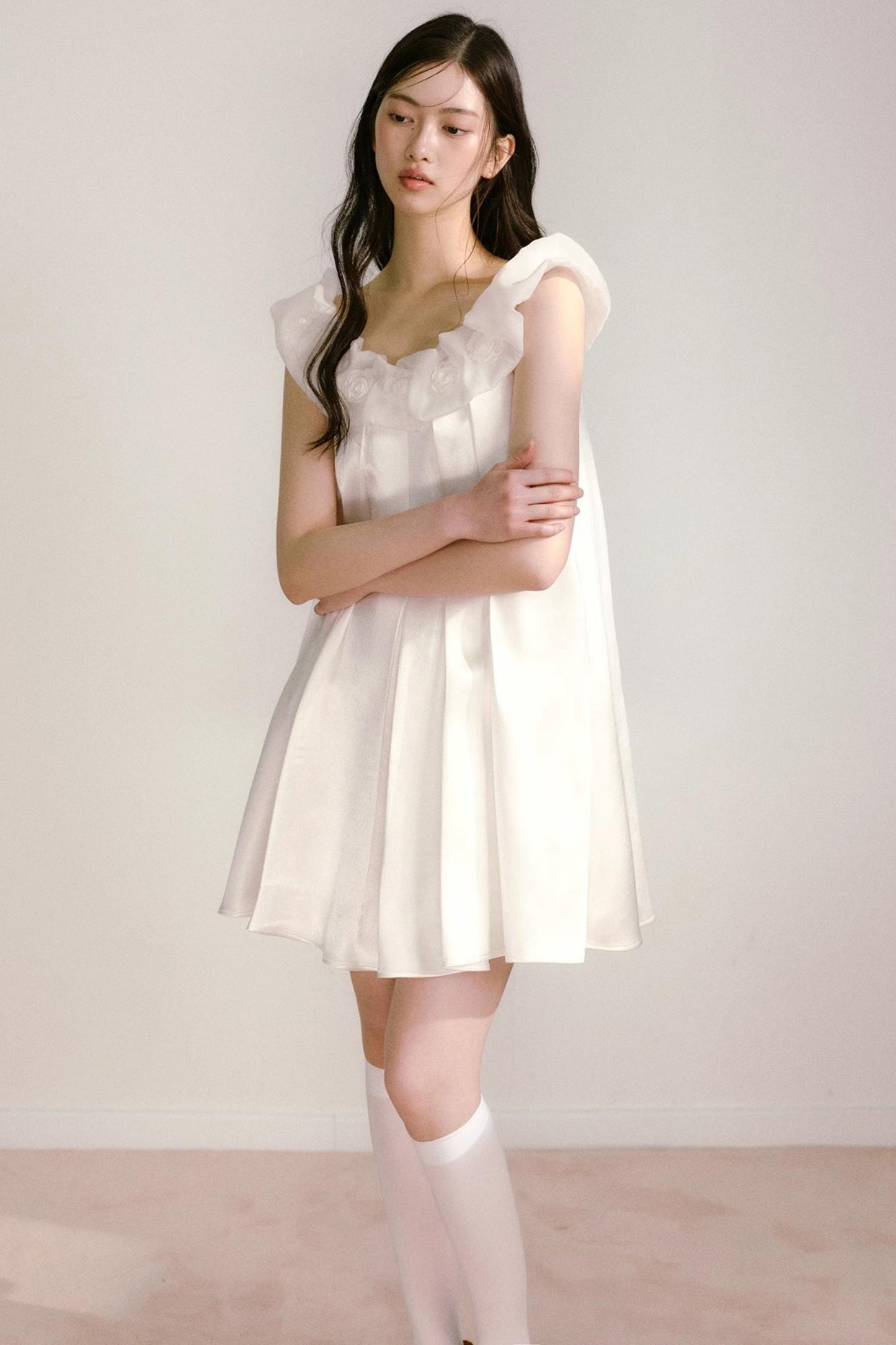 Blossom Pleated Dress