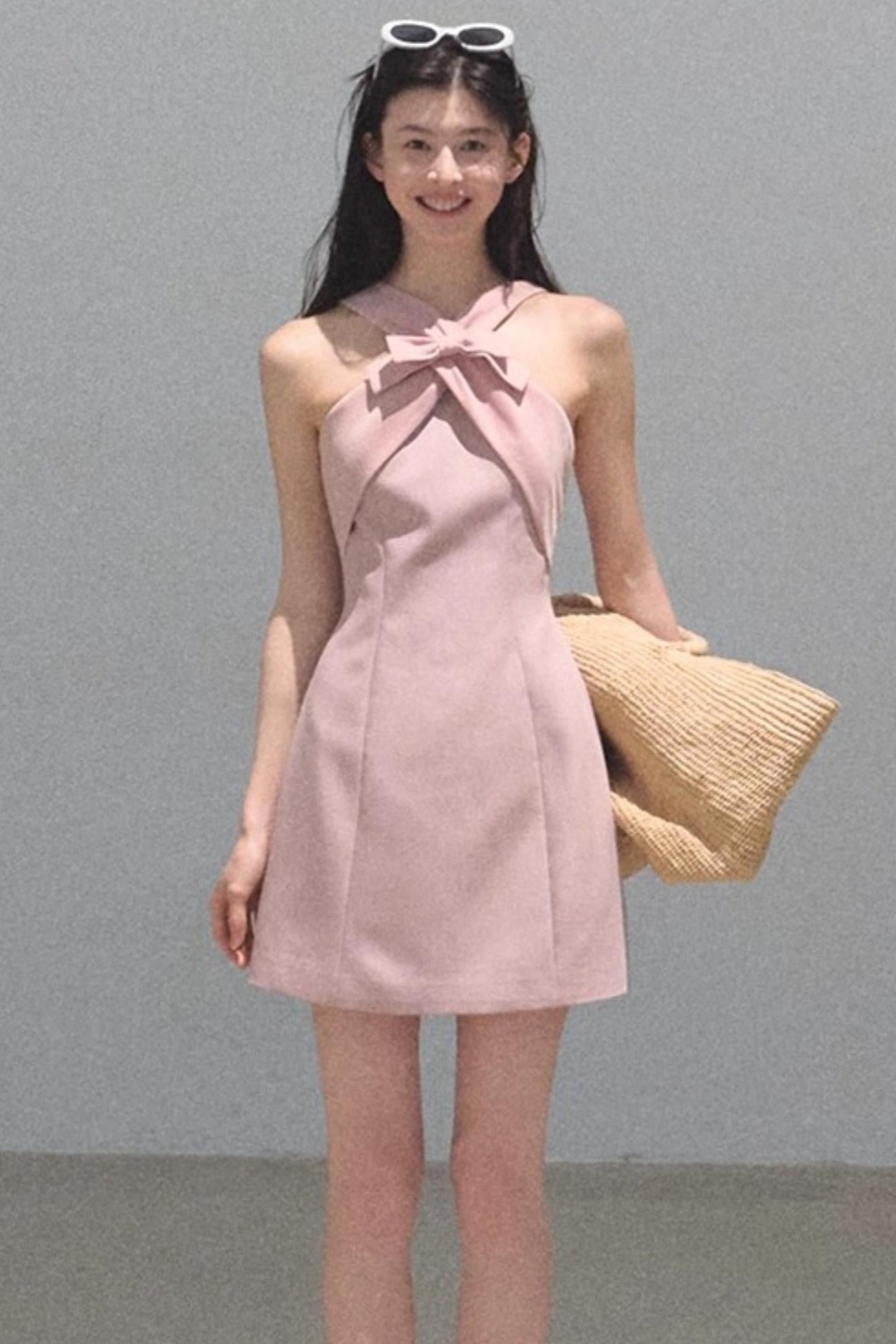 A-Line Cinched Waist Dress