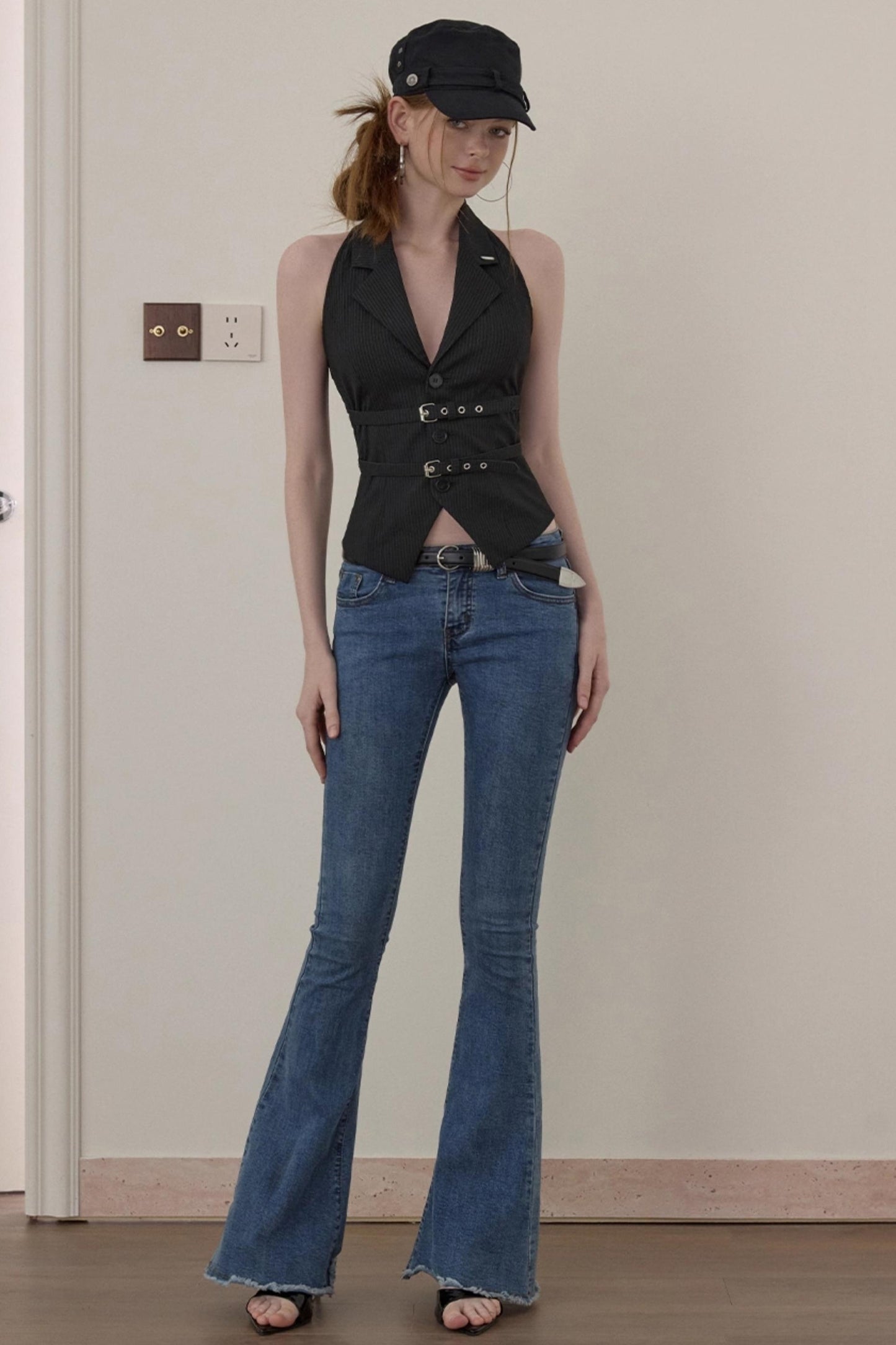 Wuha Pre-Fall Retro Bootcut Jeans