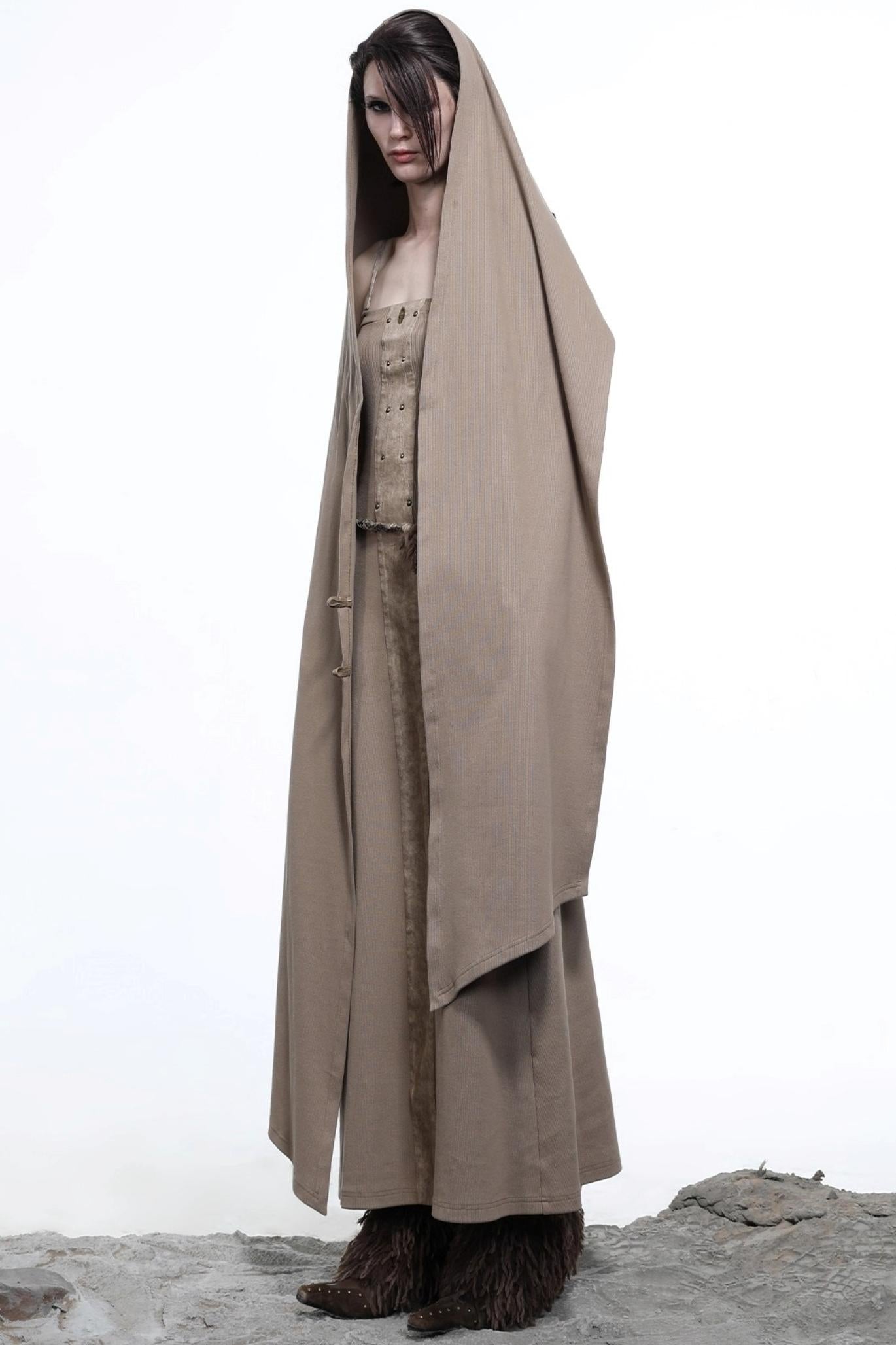 Patchwork Slim Slip Dress