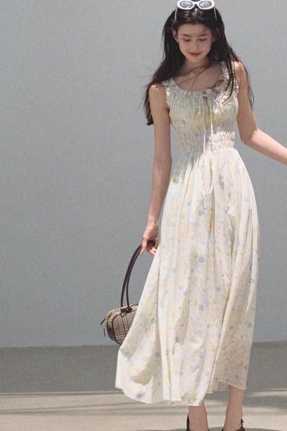 Bubbling Soda Sleeveless Slip Dress