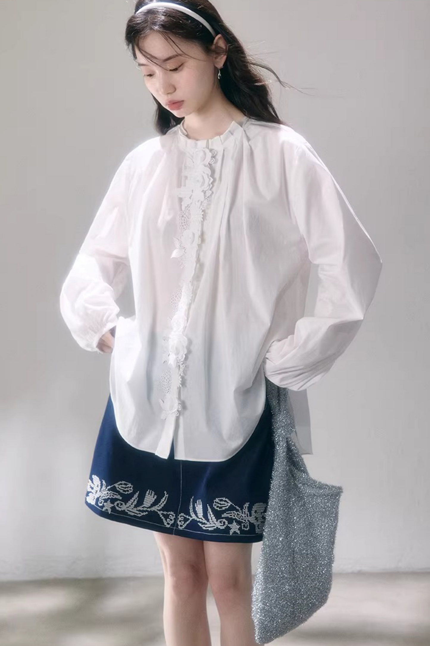 Jasmine Floral Lace Blouse