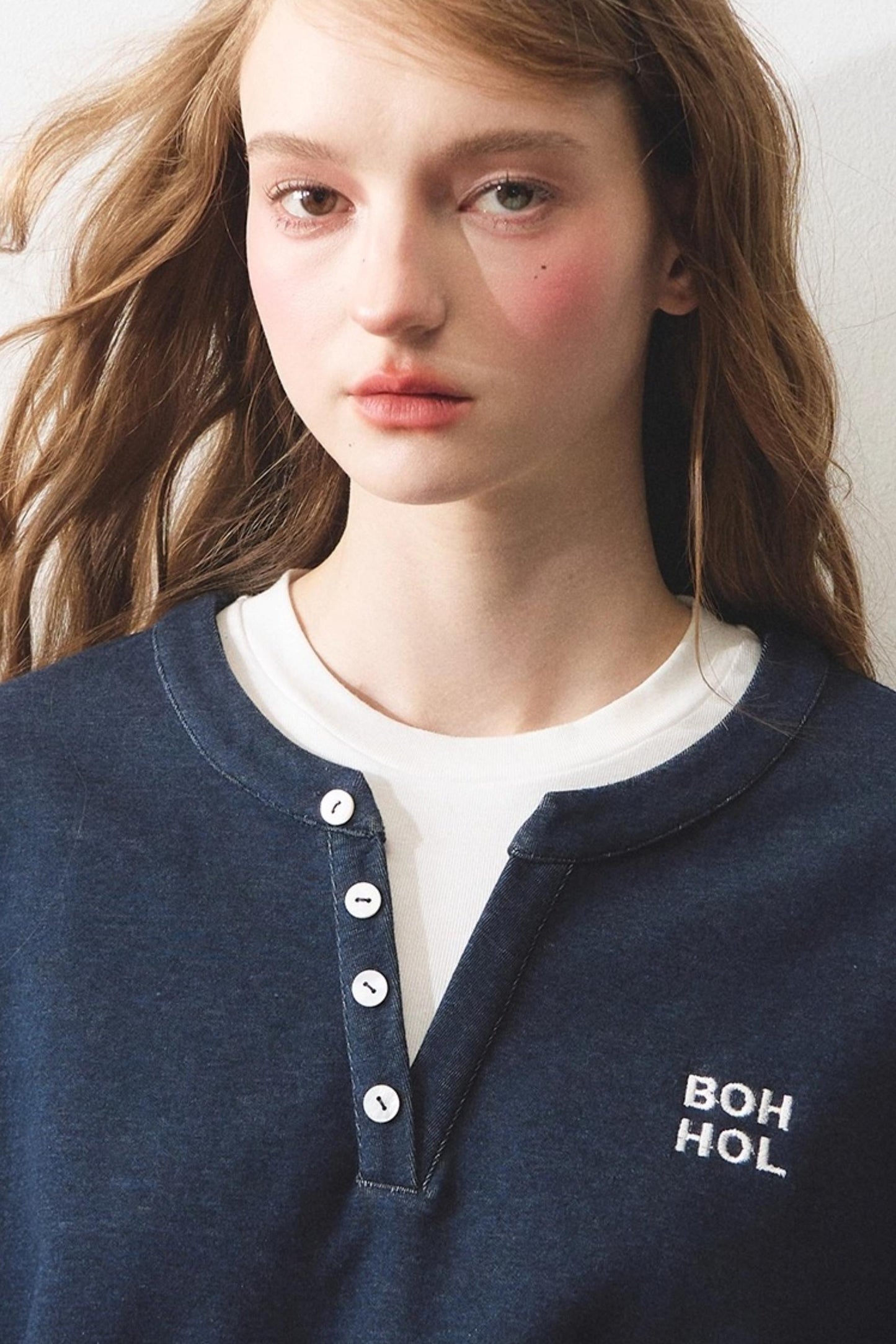 Mint Vintage Doppellagiges Sweatshirt