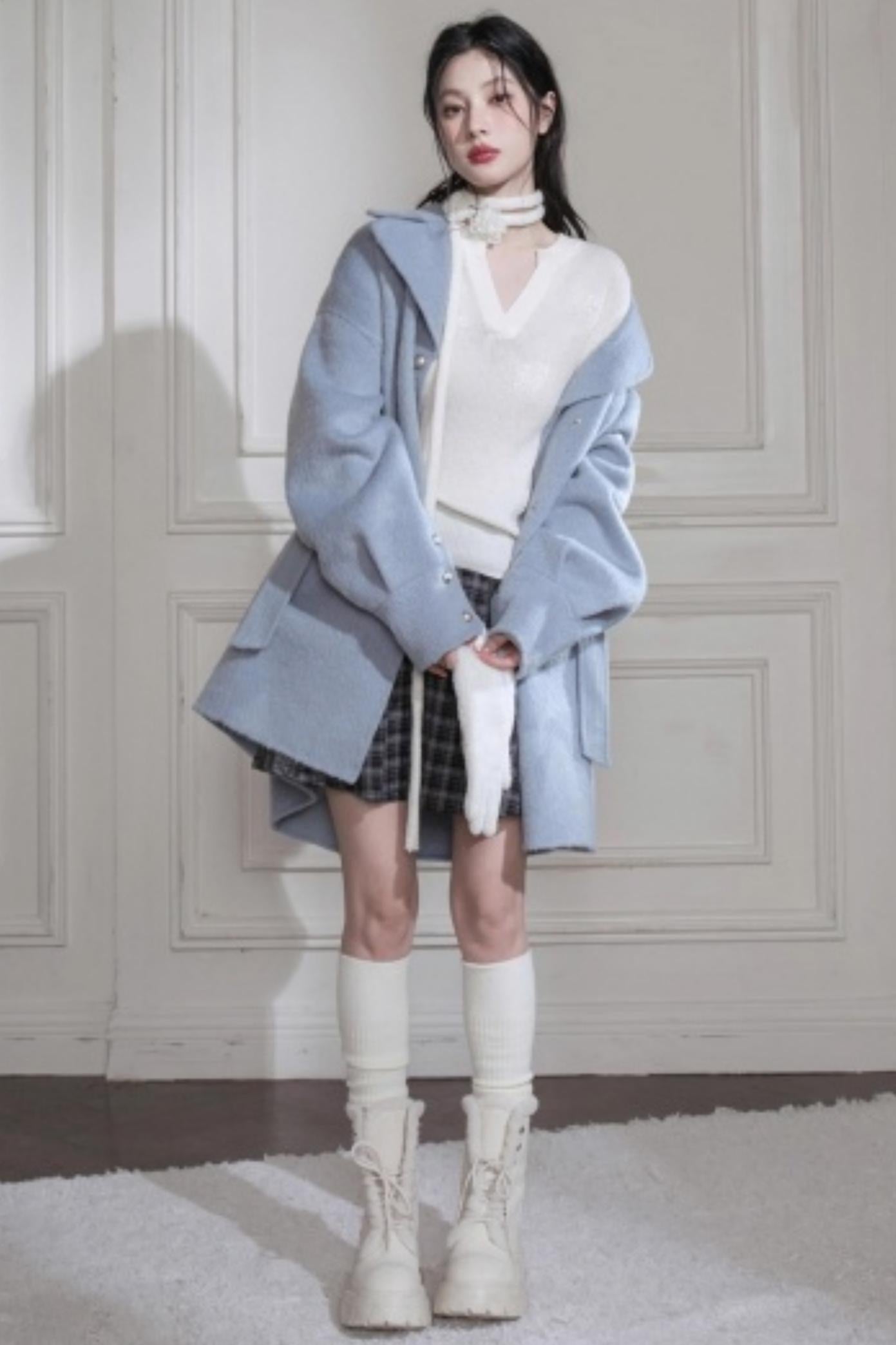 Sheep Wool Sequin Top