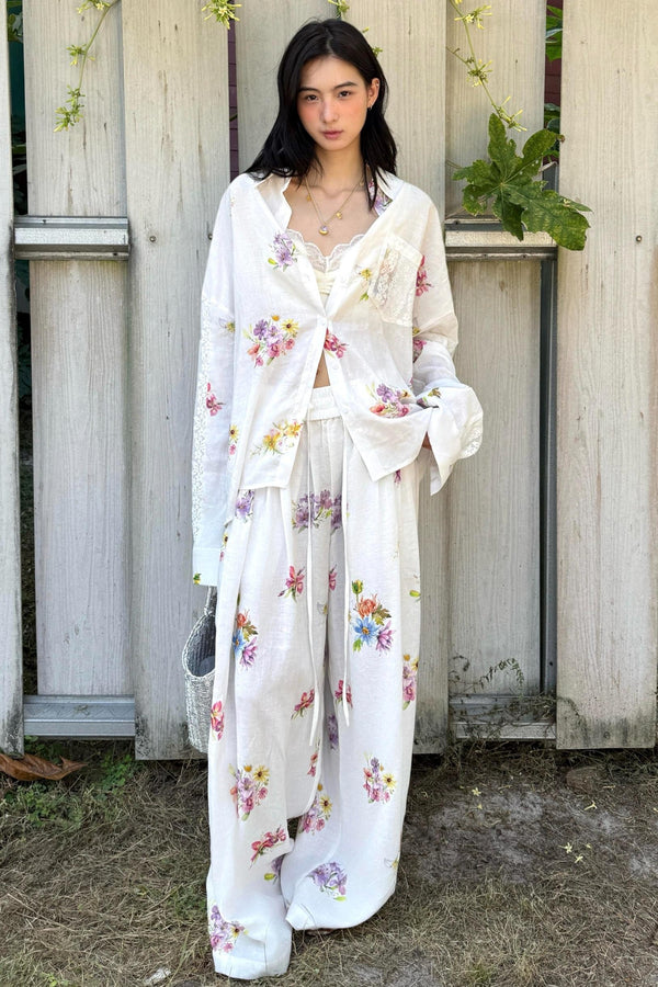 Breeze Wide-Leg Pants Set-Up