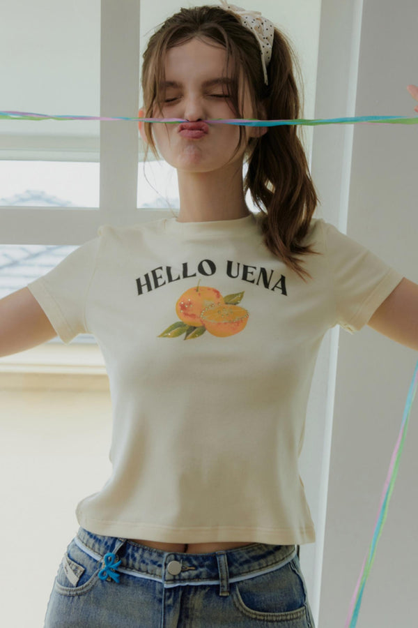 Milk Letter Classic T-Shirt