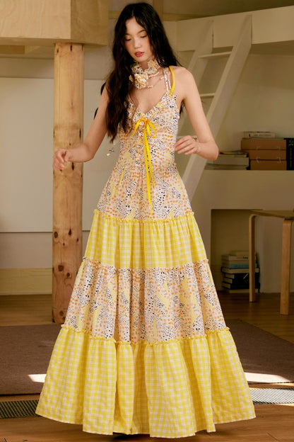 Sunshine Halter Dress