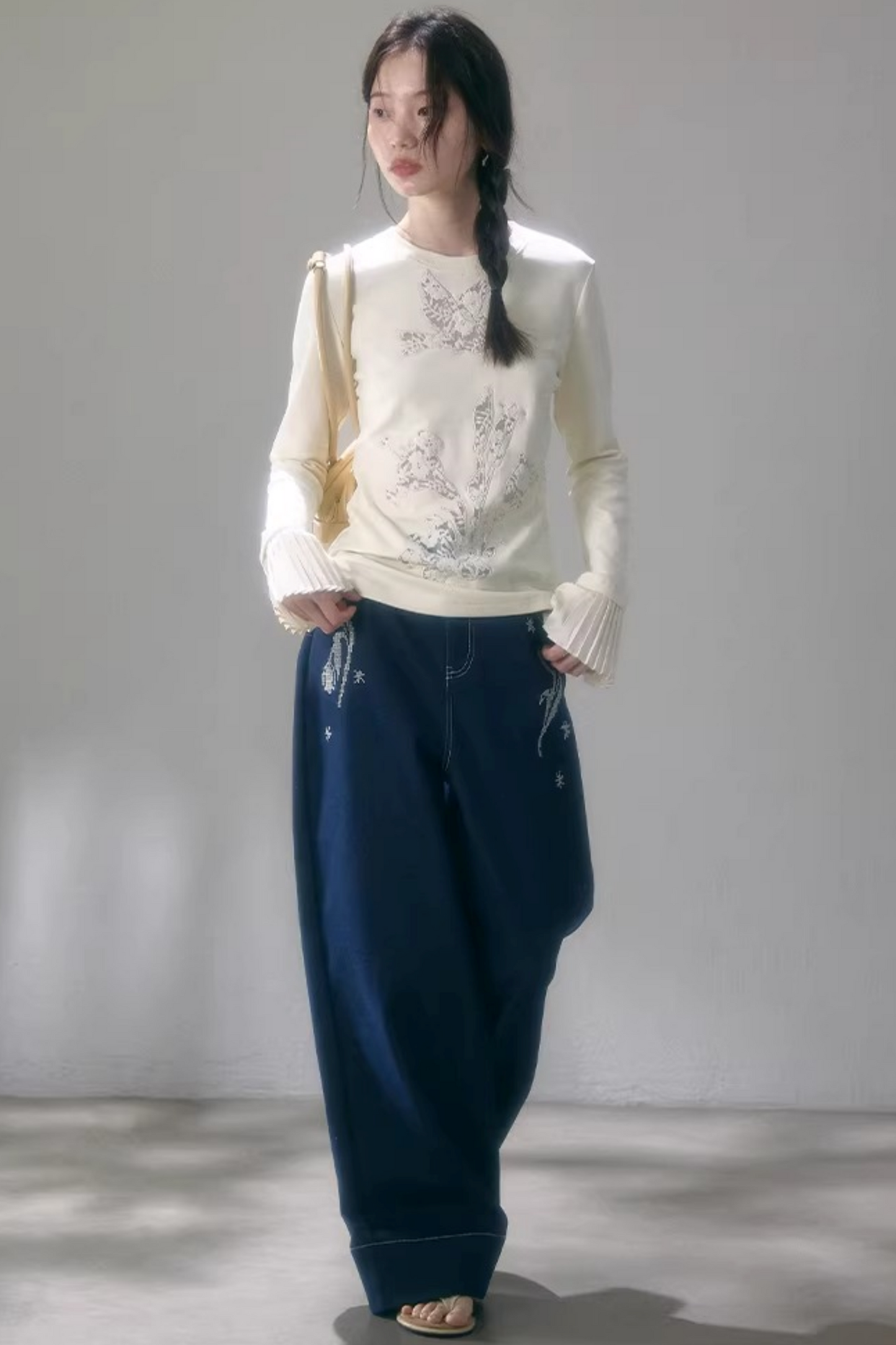 Flower Lily Lace Top
