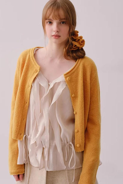 Multi-Color Lace Yarn Hair Tie