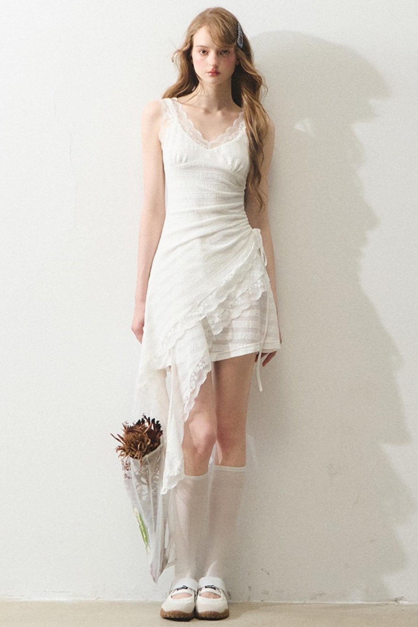 French Mint Sweater Touch Sundress Set-Up