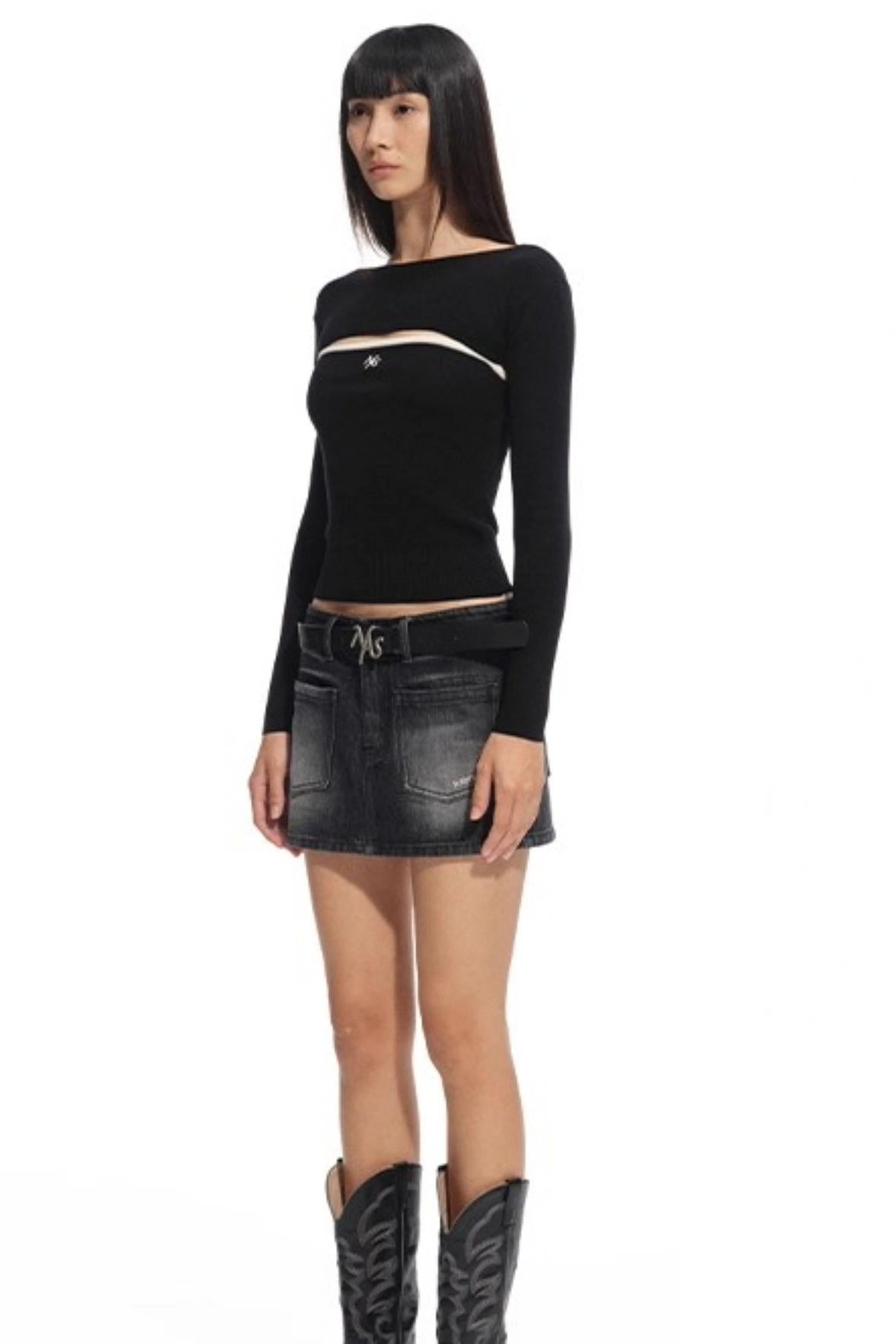 Turin Mulberry Silk Wool Top