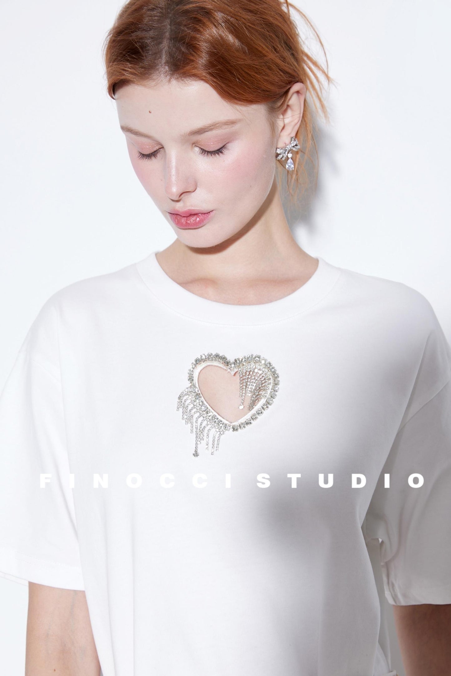 Liebe-Diamant-T-Shirt