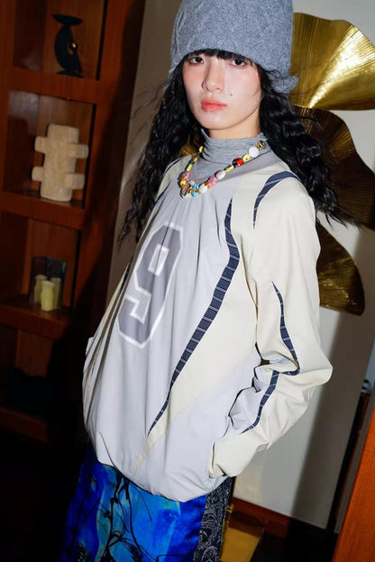 Autumn Retro Long-Sleeved Sweatshirt