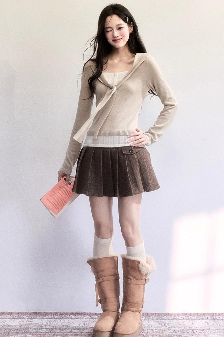 Velvet Dream Knitted Sweater