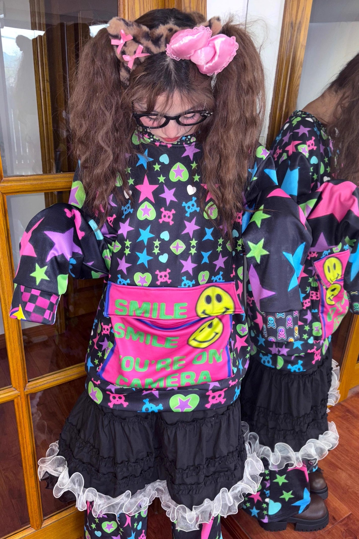 Dopamine Velvet-Lined Sweatshirt