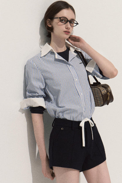 Night Pine Wool Shorts