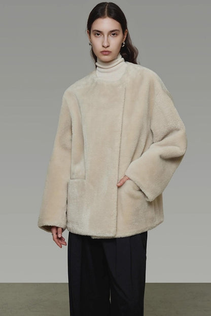 Winter Plush Fur Jacket