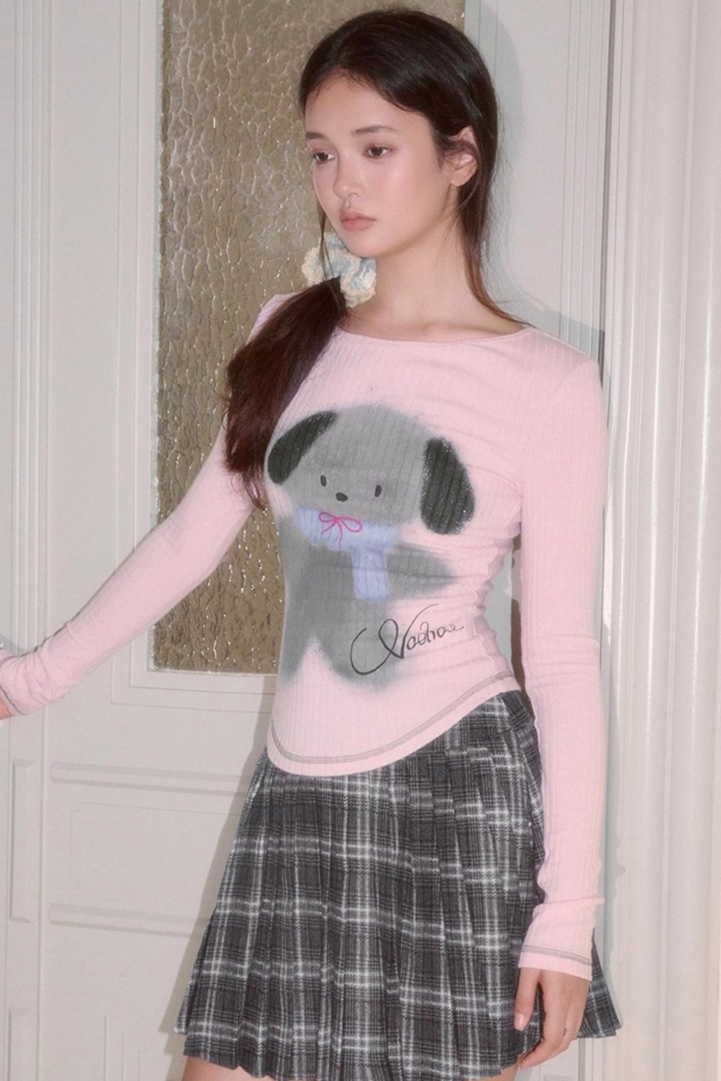 Winter Slim Sleeve Top