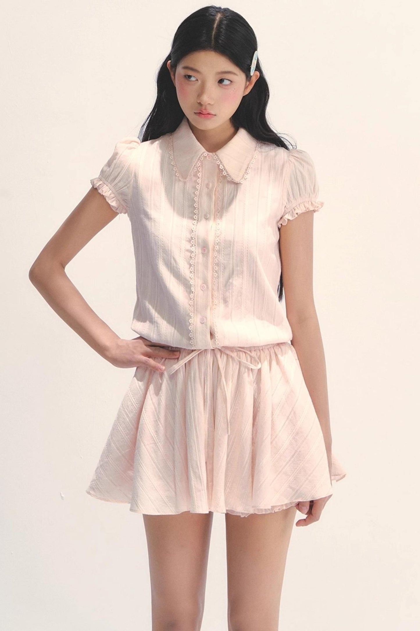 Vintage Pink Summer Dress