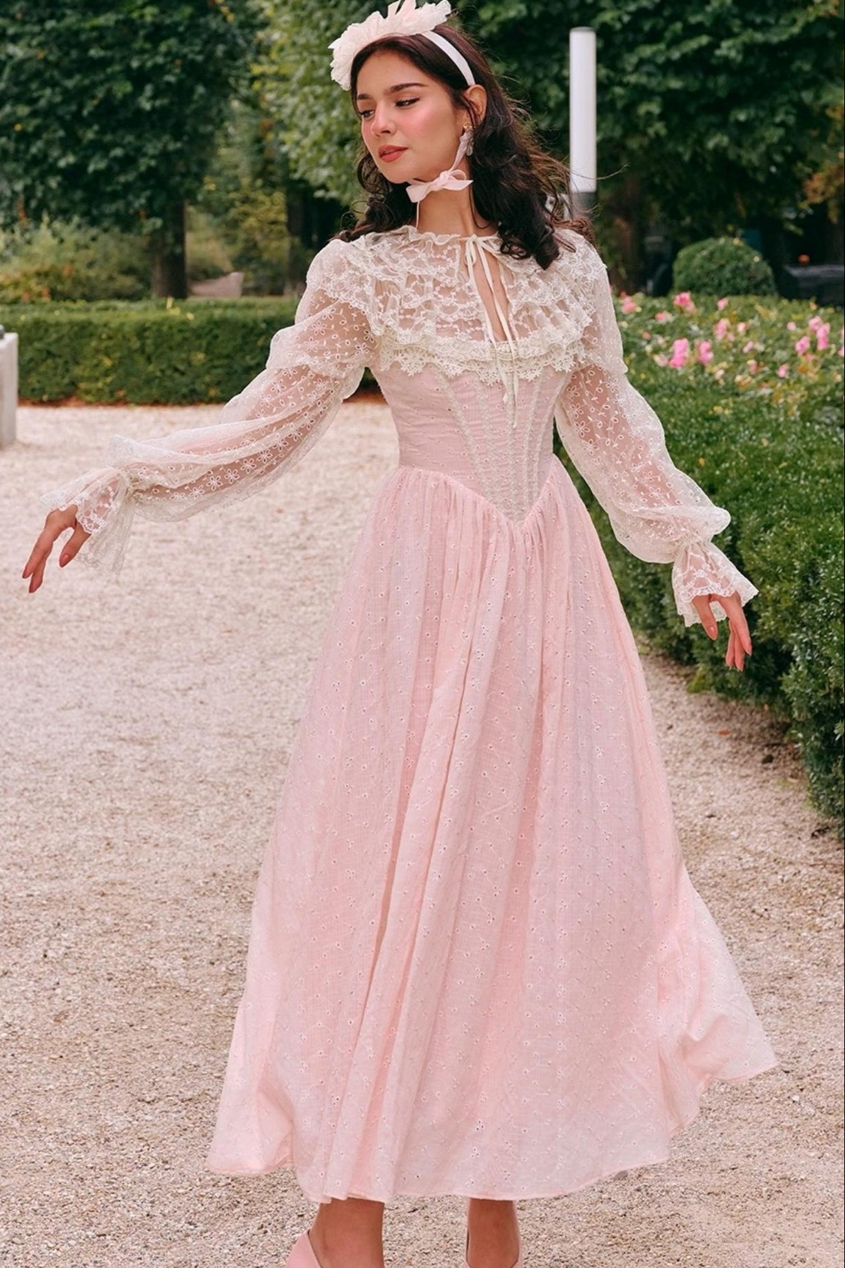 Vintage Lace Mermaid Dress