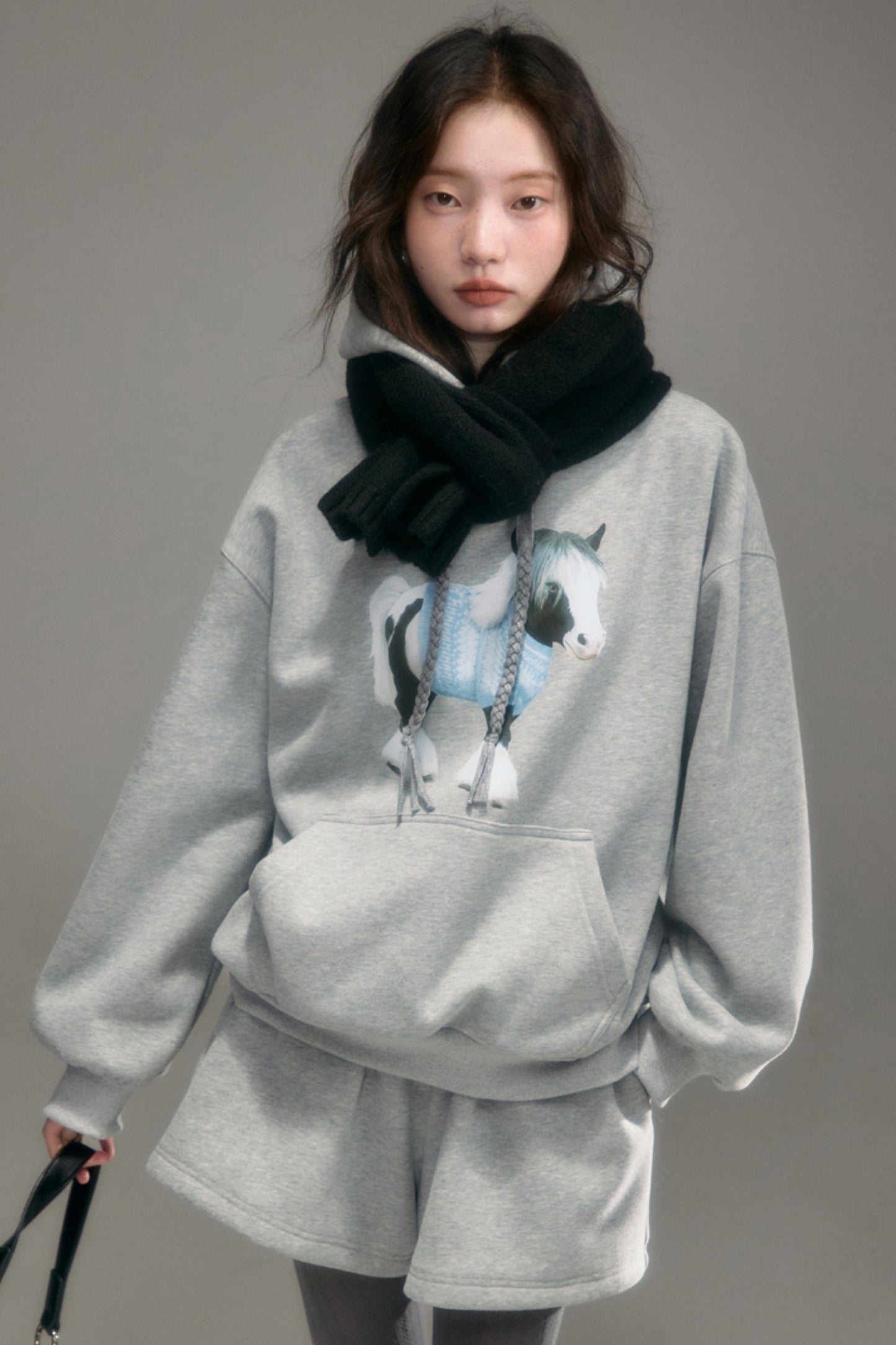 Fleece Hooded Top & Pant Set-Up