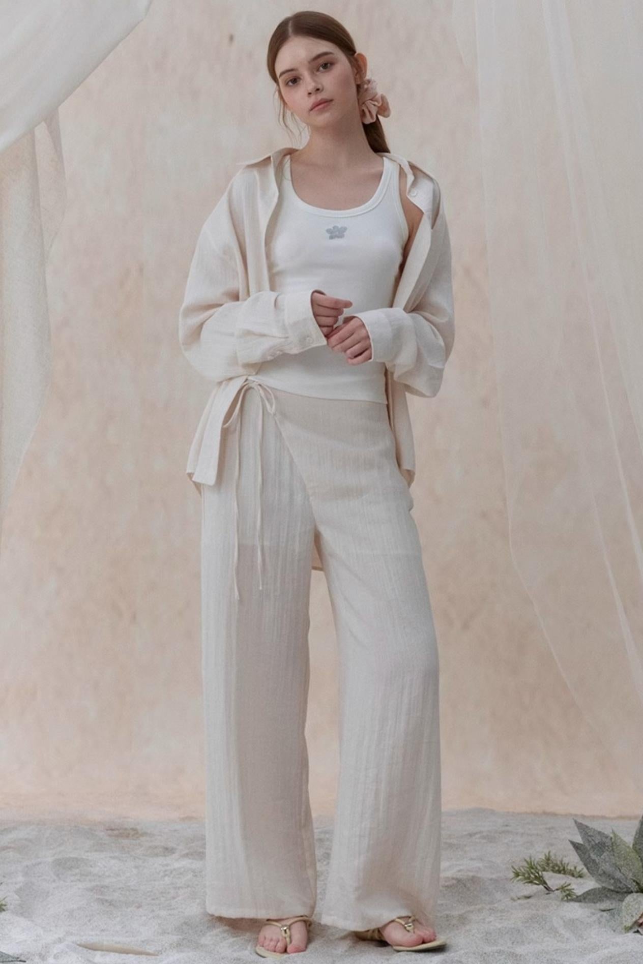 Evening Linen Blend Shirt