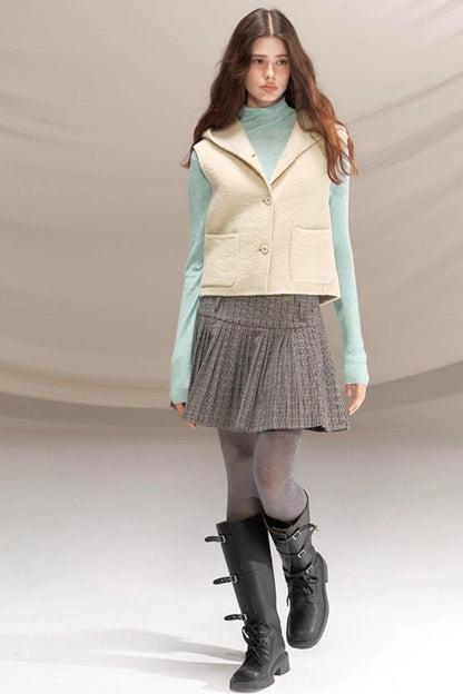 Gray Beaded Academy Jacket Set-Up