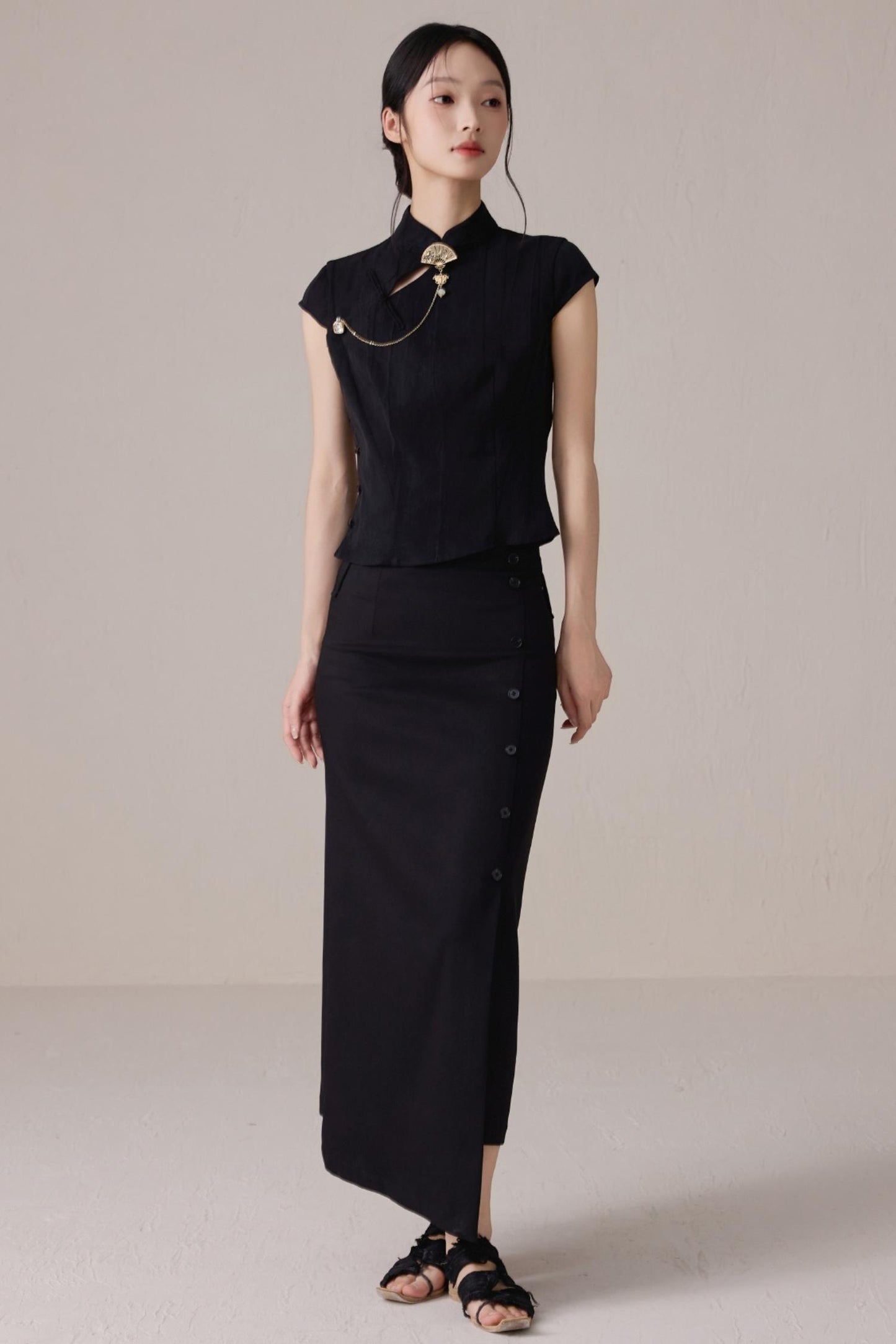 Summer Chic Chinese Style Blouse