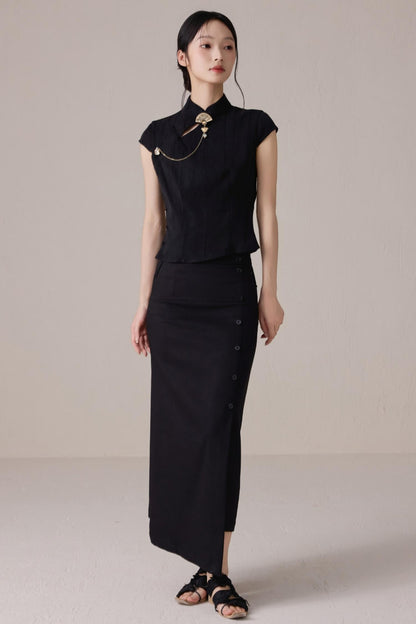 Summer Chic Chinese Style Blouse