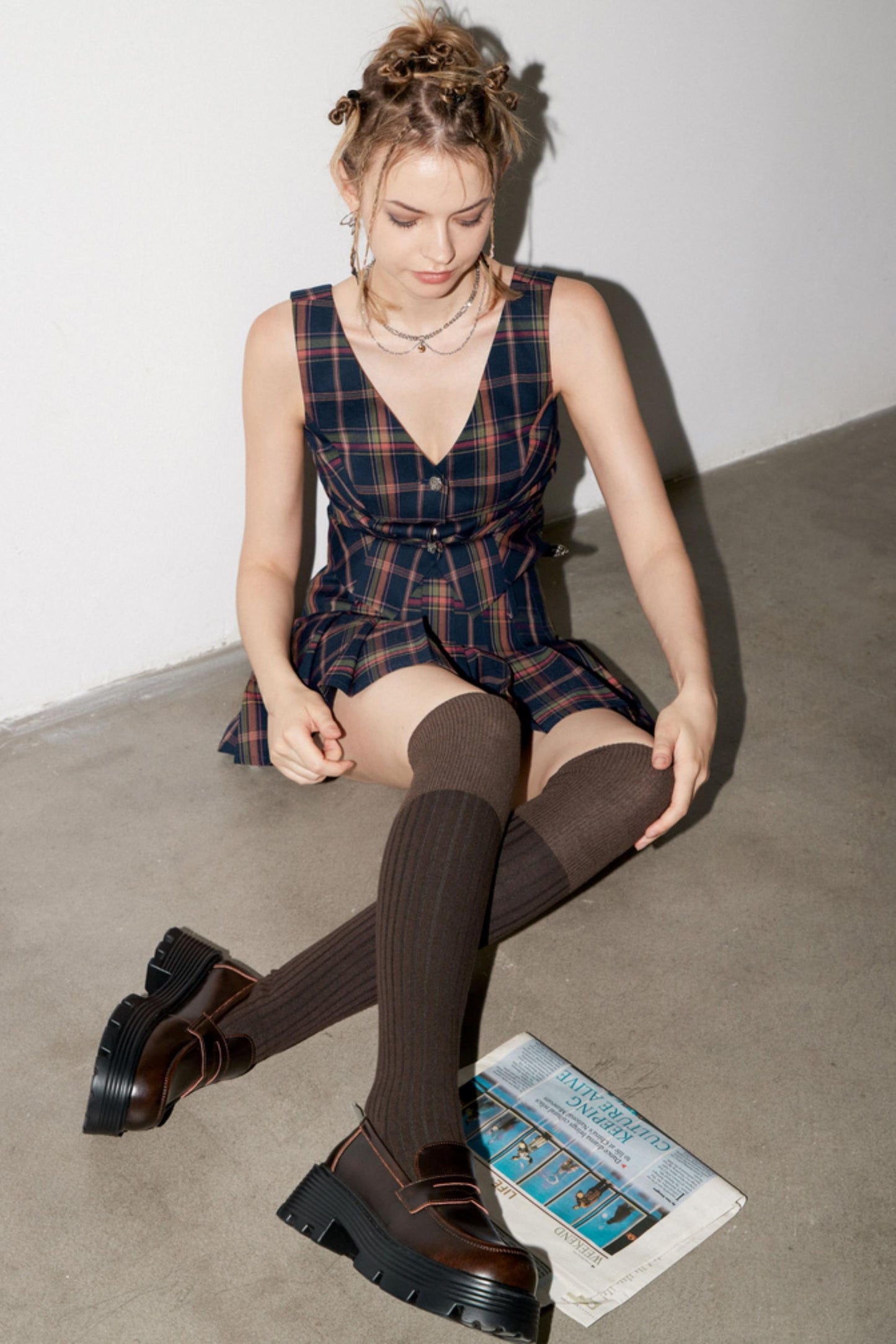 Slim Fit V-Neck Vest