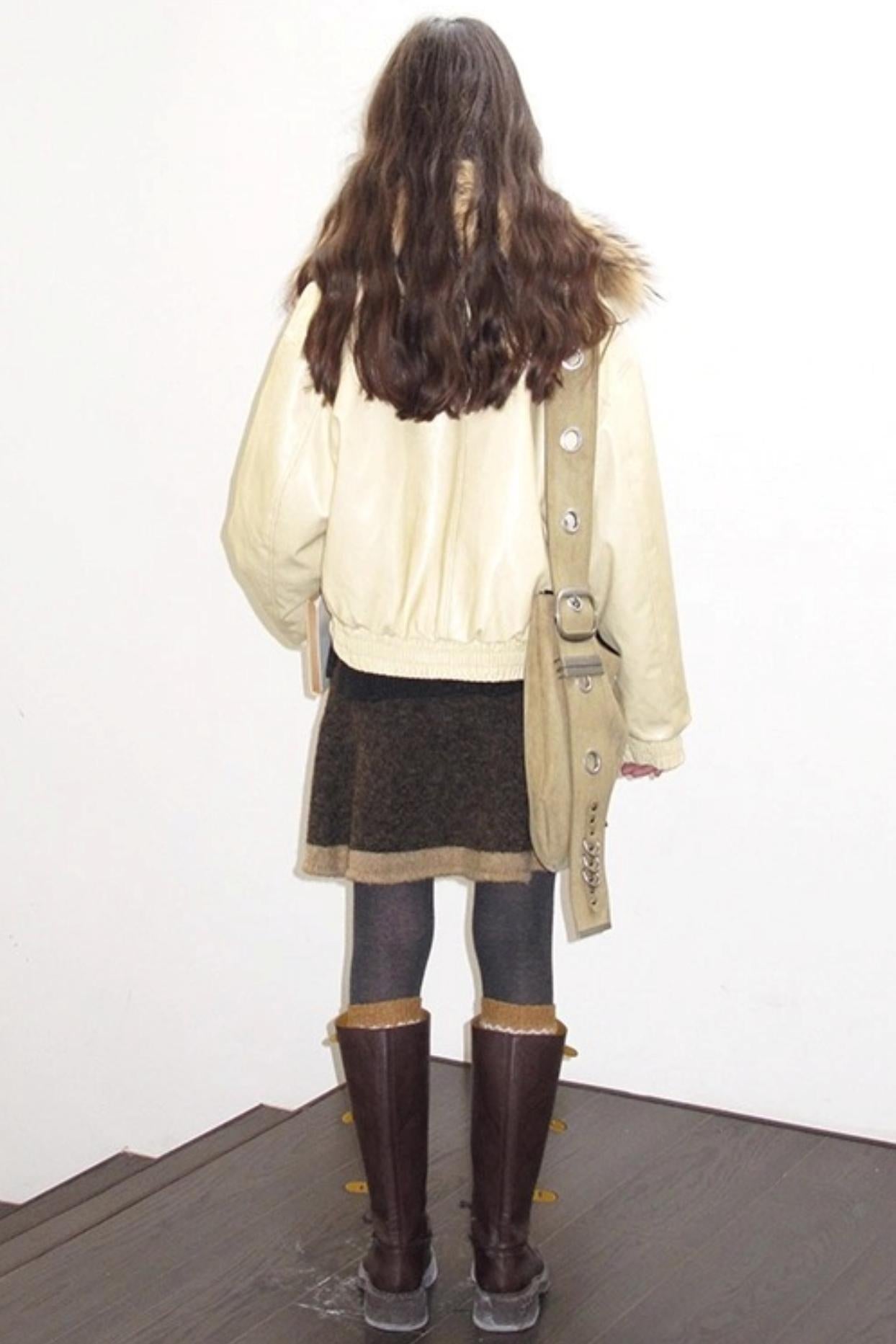 Fireplace Night Wool Sweater Set-Up