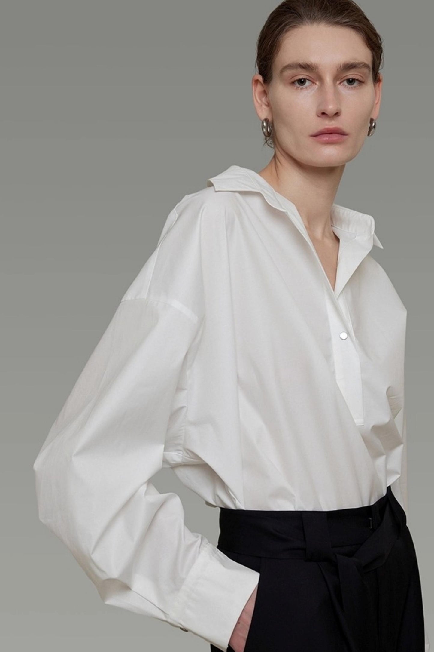 Autumn  High-End V-Neck Shirt