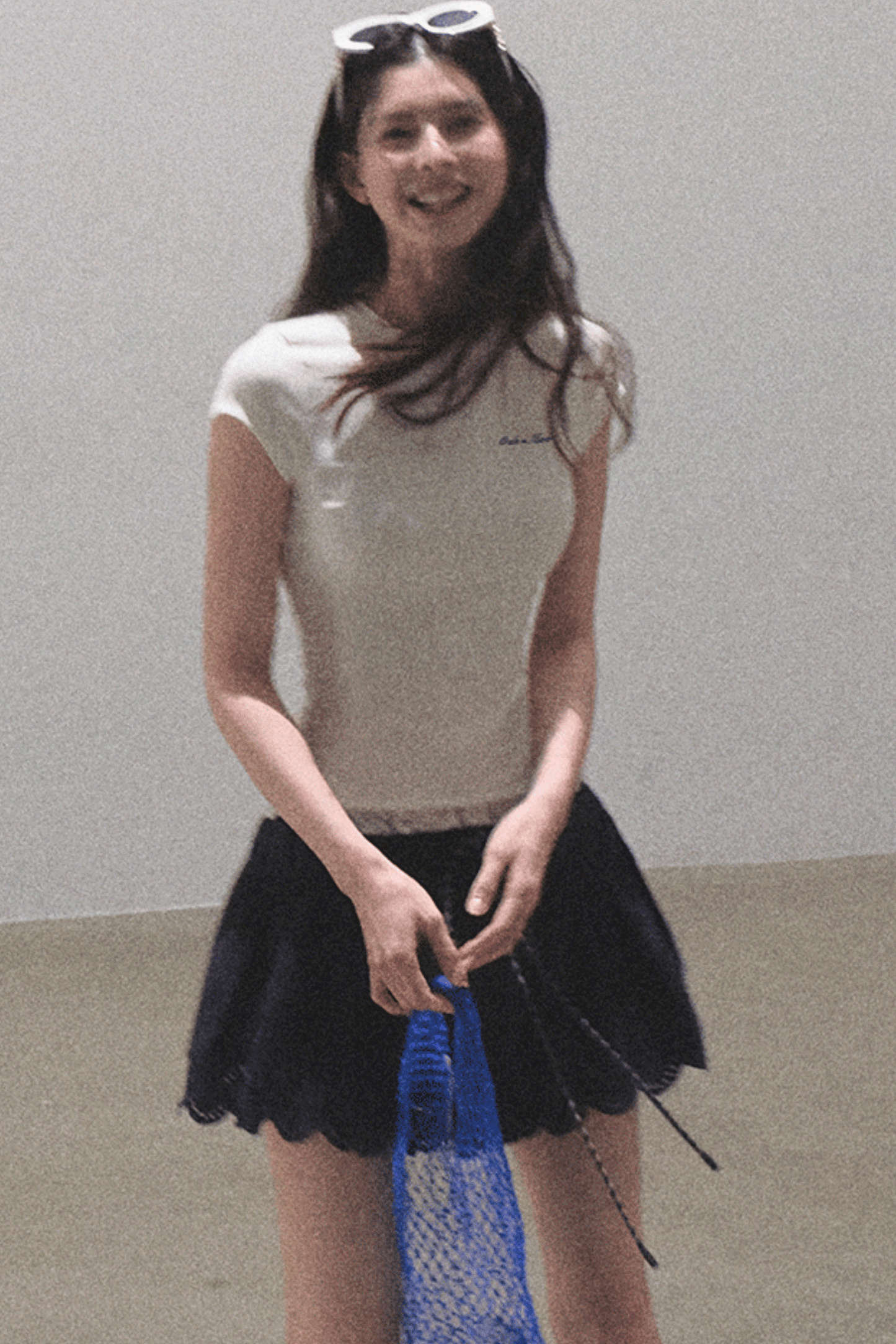 Lime Delight Bohemian Peplum Skirt