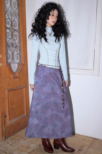 Floral Philosophy Skirt