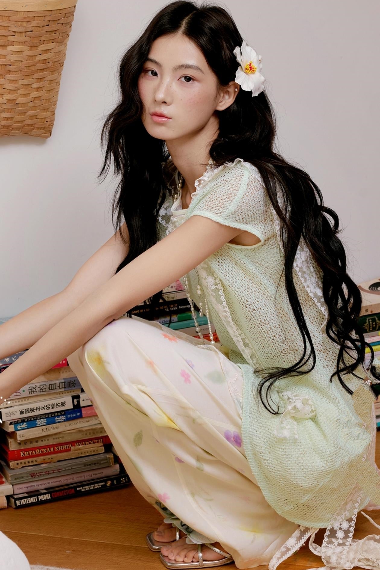 Green Fantasy Knit Set-Up