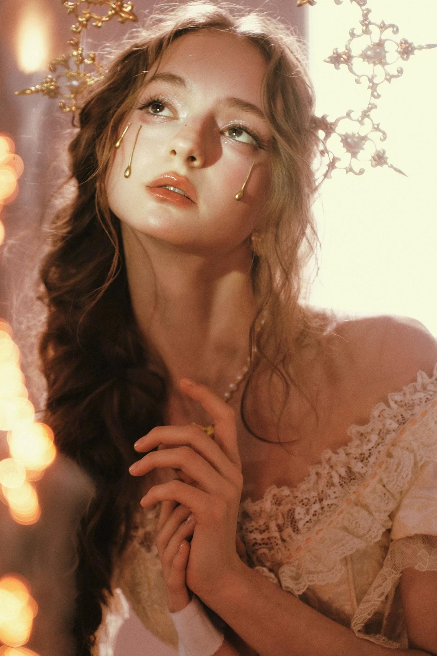 French Boned Lace Dress