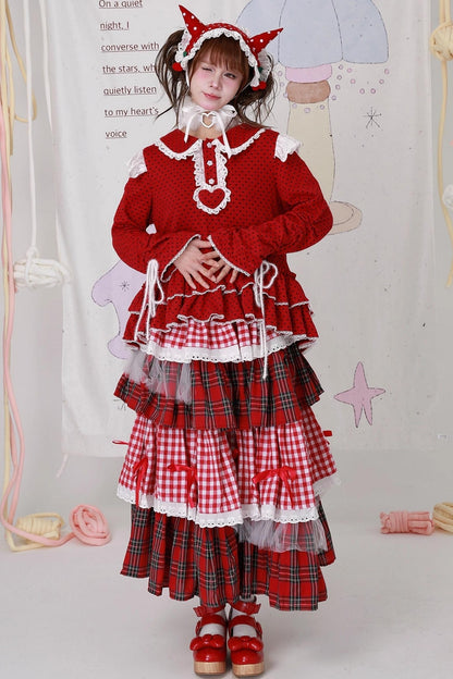 Christmas Girl Fleece Top