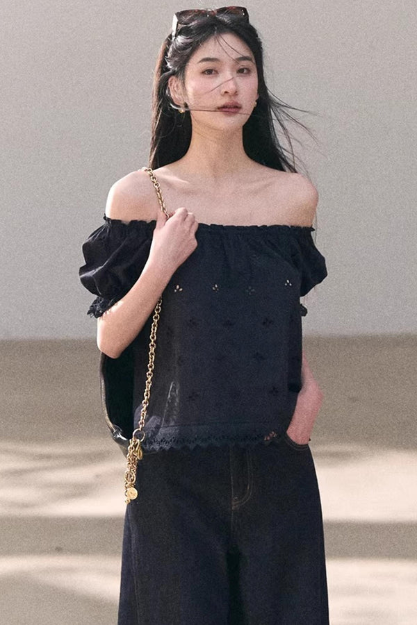 Pure Cotton Embroidered Doll Blouse