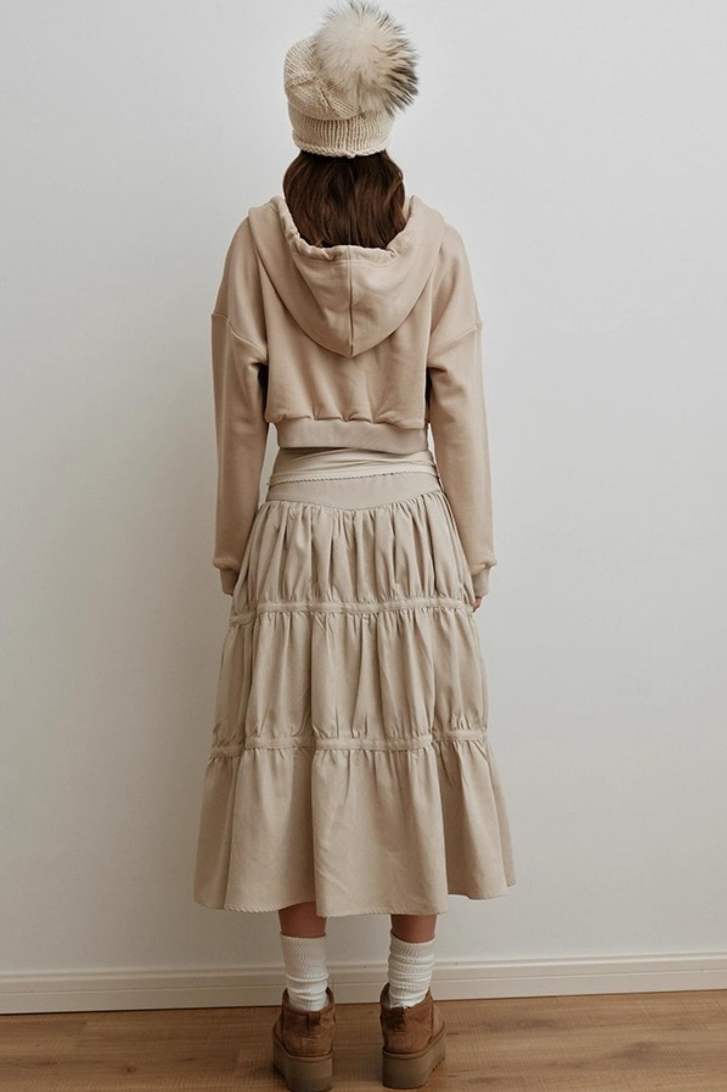 Heavy-Duty Embroidered Hooded Jacket