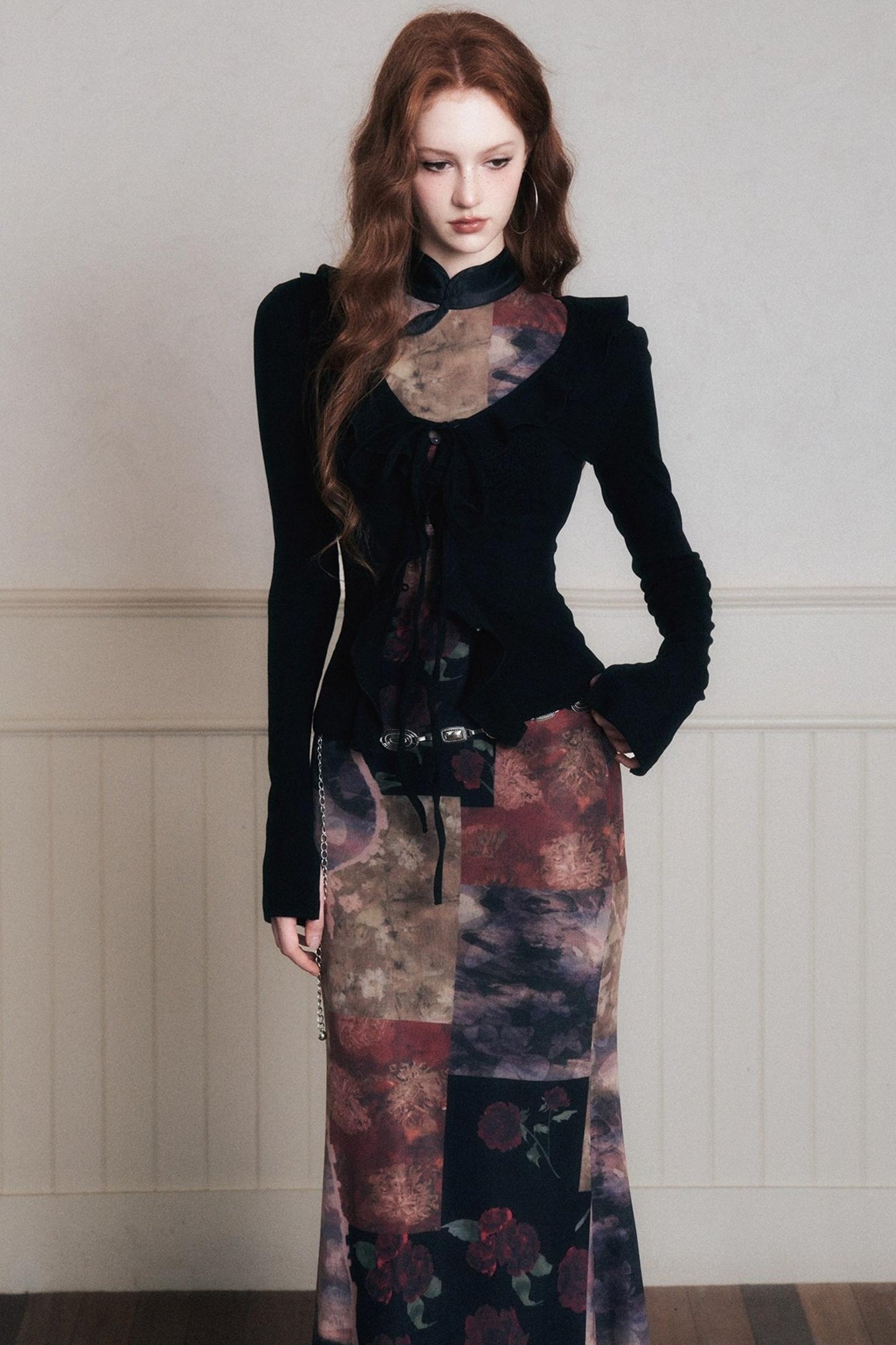 Vintage Chinese Cheongsam Dress