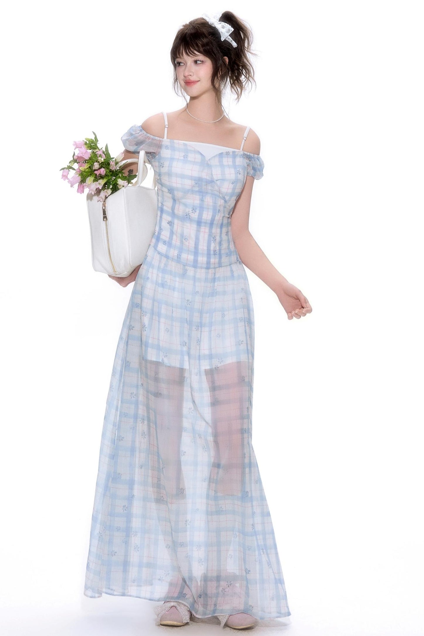 Chiffon Halter Beach Dress