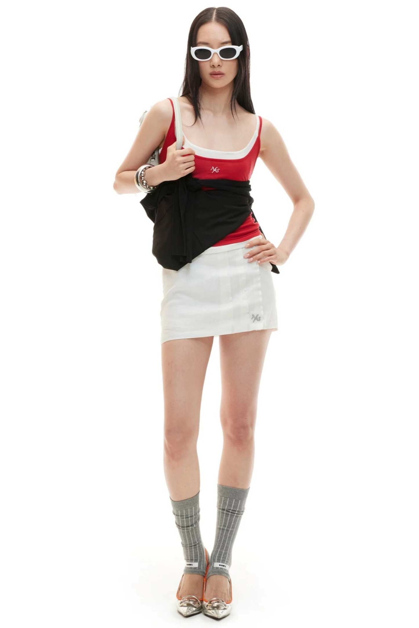 Lyocell Linen A-Line Skirt