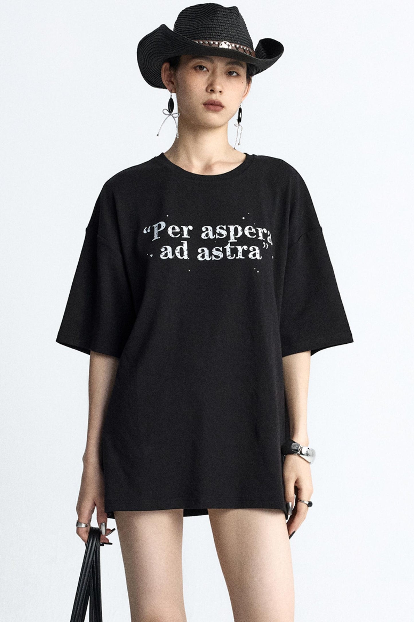 Mottled Chic Slouchy Tee