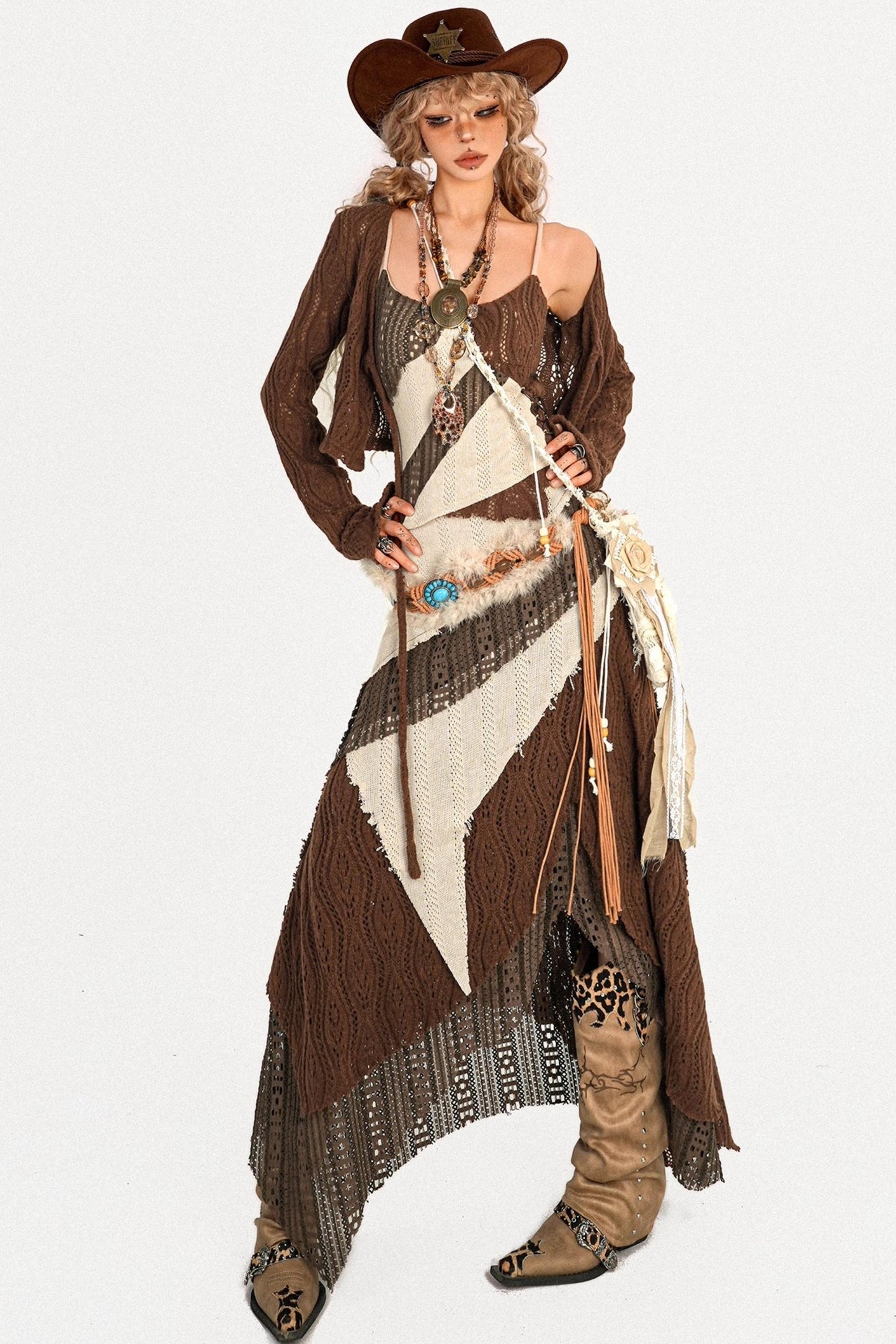 Milky Cool Art Skirt Set-Up